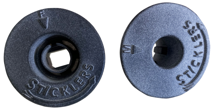 MPO CleanClicker 600 Adapter Set (Male and Female)