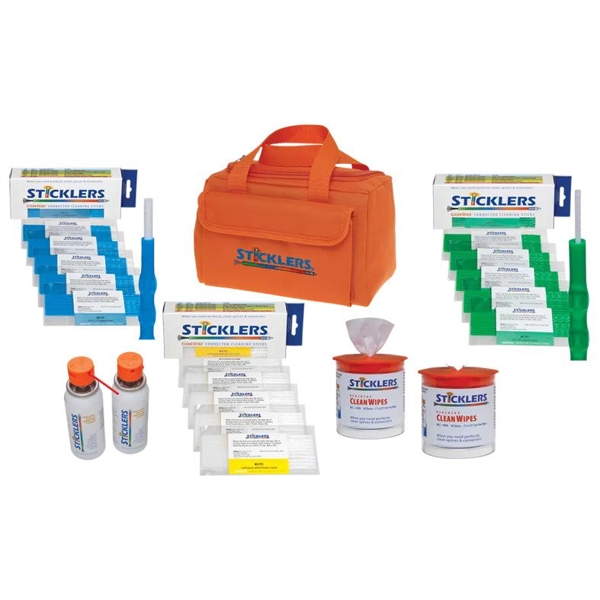 FK-BCK-2001 Off-aircraft cleaning kit for 1.25 mm & 2.5 mm Fibre Optic Termini (NSN 6850-99-3050151)