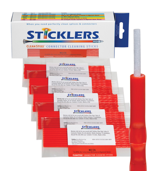 Cleaning stick for 1.6mm ferrules - S16 Cleanstixx